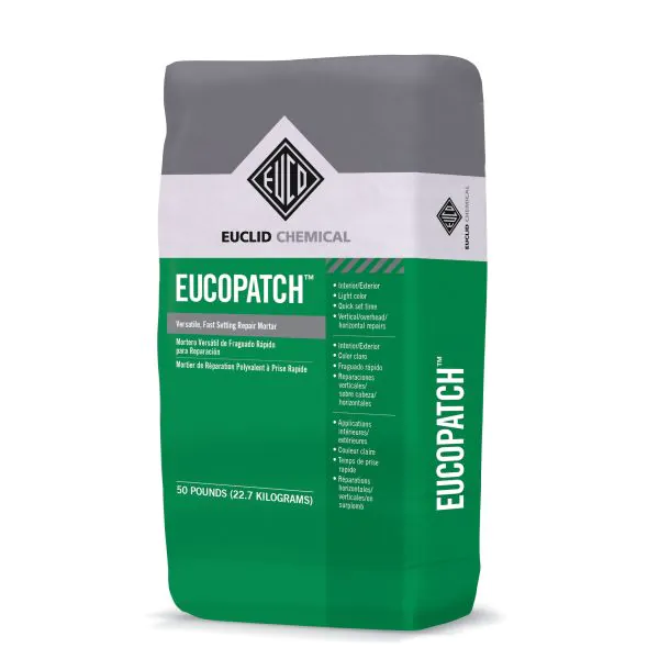 Material de reparación monocomponente de fraguado rápido-Eucopatch