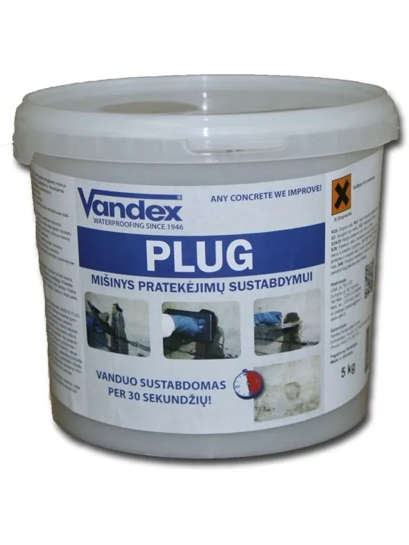 Recubrimiento de Tanques: VANDEX PLUG