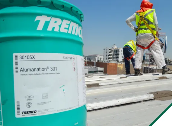 Restauración, reparación, mant de techos - TREMCO: ALUMANATION® 301