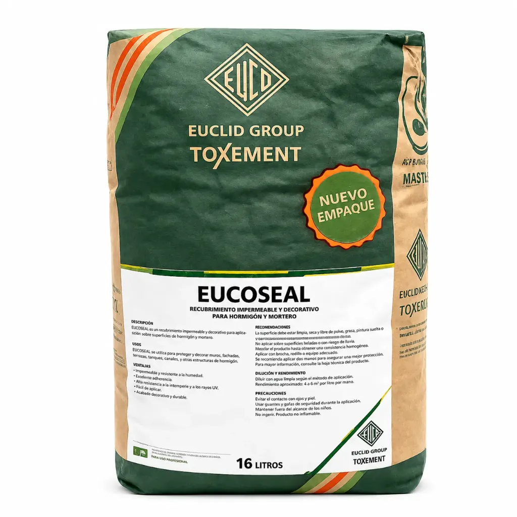 Recubrimiento cementicio Eucoseal gris
