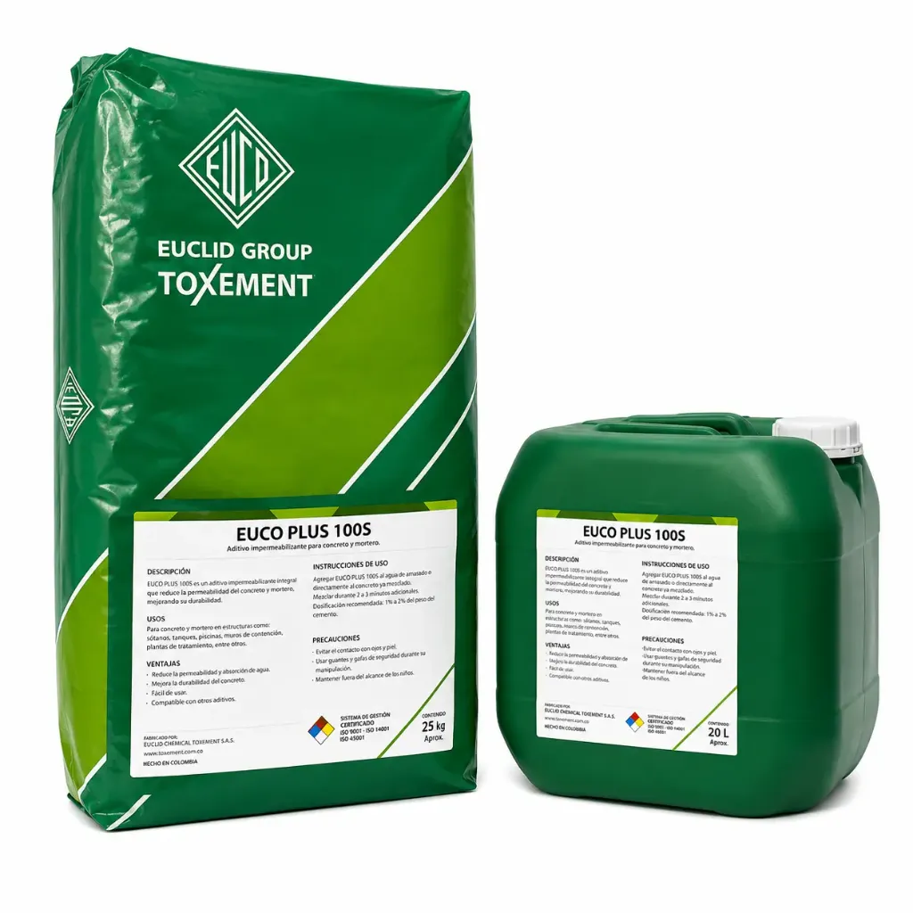 Impermeabilizante cementicio Eucoplus 1000
