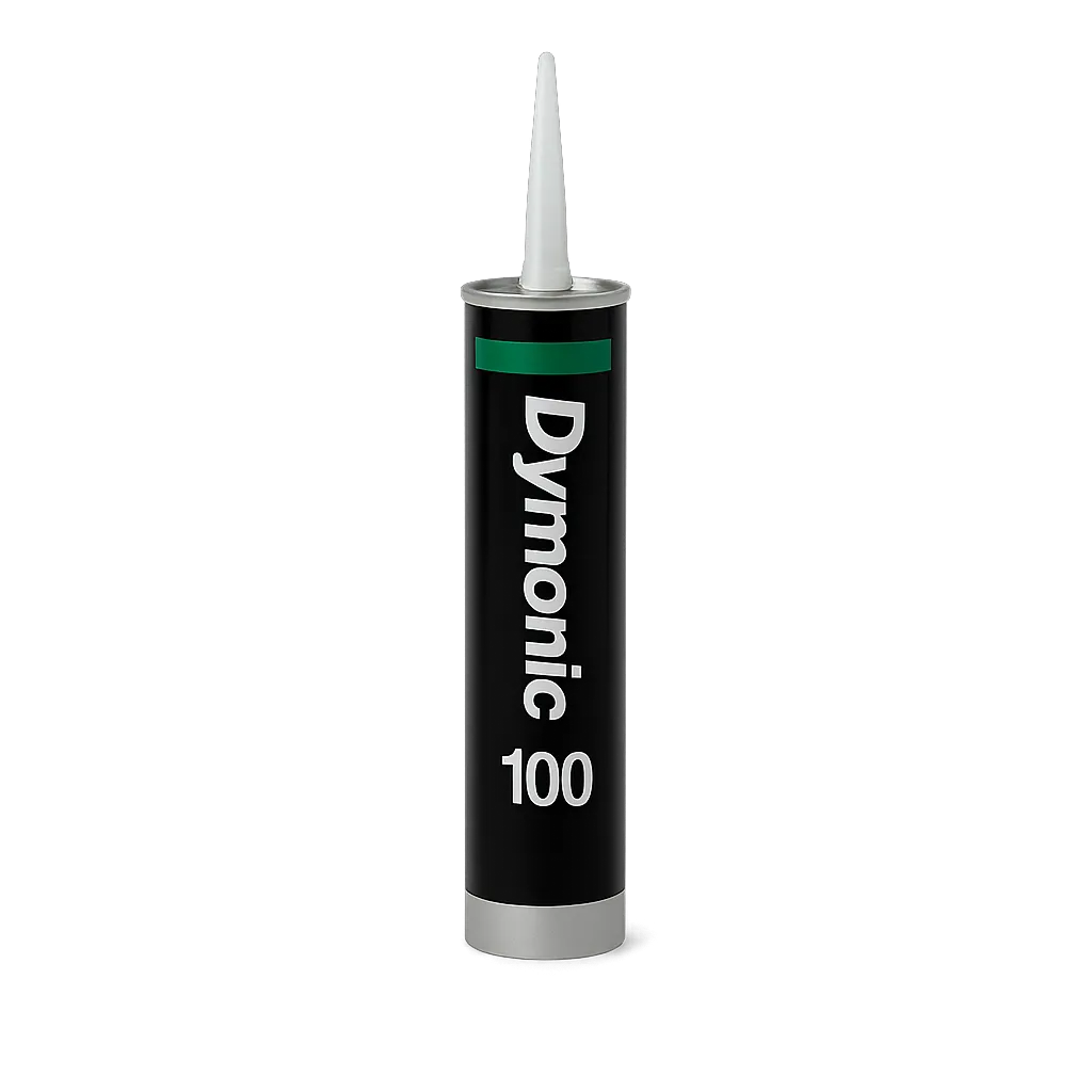Dymonic 100 Gray - Sellador de juntas a base de poliuretano vertical y horizontal (Gris, Cartucho 300 ml)