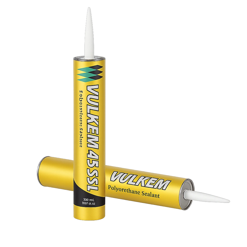 Sellador de poliuretano semiautonivelante monocomponente Vulkem 45 SSL  (Cartucho 300 ml)