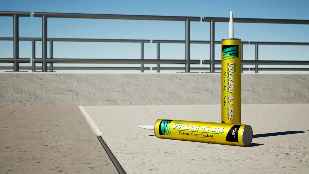 Sellador de poliuretano semiautonivelante monocomponente Vulkem 45 SSL 