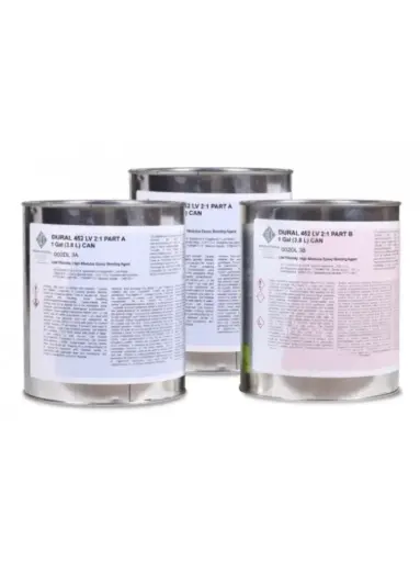 Adhesivo epoxi de baja viscosidad y alto módulo- Dural 452 LV